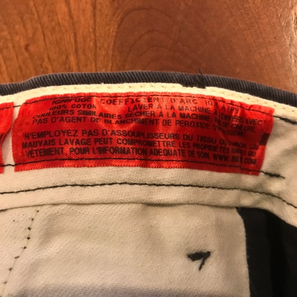 BULWARK FLAME RESISTANT (FR) MEN’S 38 x 30 NAVY BLUE WORK PANTS - Picture 6 of 6